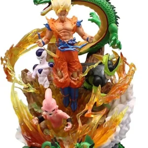 AniVerseX Dragon Ball Figure Son Goku Anime Figurine (Multicolor)