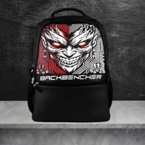 Prime Craft Large 35 L Laptop Backpack Backbenchers Devil Xtreme Backpack for Students | School Travel Bag (Black)