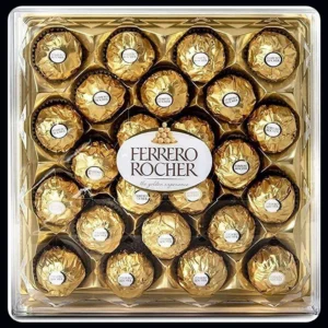 FERRERO ROCHER Premium Chocolates 24 Pieces (Imported)-A Truffles (24 x 12.5 g)