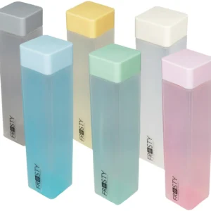 ZROY ENTERPRISE HROY FROSTY BEST CHOICE PREMIUM QUALITY WATER BOTTLE SET OF 6 1000 ml Bottle 1000 ml Plastic Bottle (Pack of 6, Multicolor)