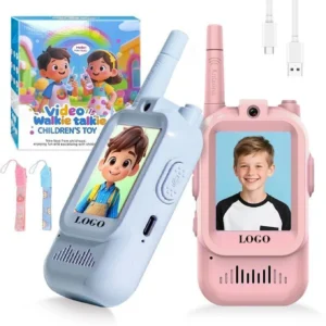 OPINA Kids Video Walkie Talkies with Camera, Birthday Gift for Boys & Girls