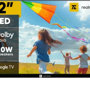 realme TechLife 80 cm (32 inch) QLED HD Ready Smart Google TV 2026 Edition (32HDGQRASOQ)